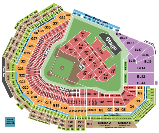 Blink 182 Fenway Park Tickets | The 2024 One More Time Tour